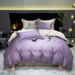 Pima Cotton Two-Tone Bedding Set